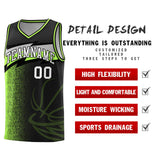 Custom Black Dot Scatter Graffiti Pattern Sports Uniform Basketball Jersey