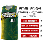 Custom Kelly Green Dot Scatter Graffiti Pattern Sports Uniform Basketball Jersey