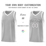Fans-Made | Custom Silver White-Black Classic Sets Sports Uniform Basketball Jersey ¡§C Available for Reorder