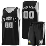 Fans-Made | Custom Black Silver Classic Sets Sports Uniform Basketball Jersey ¡§C Available for Reorder