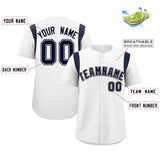 Custom Classic Style Personalized Big Size Full Button Authentic Baseball Jersey
