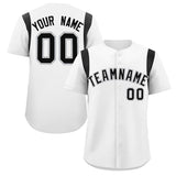 Custom Classic Style Personalized Logo for Men Full Button Authentic Baseball Jersey