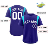 Custom Classic Style Personalized Logo for Men Full Button Authentic Baseball Jersey