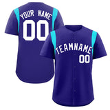 Custom Classic Style Personalized Logo for Men Full Button Authentic Baseball Jersey