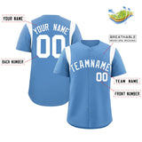 Custom Classic Style Personalized Logo for Men Full Button Authentic Baseball Jersey