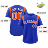 Custom Classic Style Personalized Logo for Men Full Button Authentic Baseball Jersey