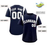 Custom Classic Style Personalized Logo for Men Full Button Authentic Baseball Jersey