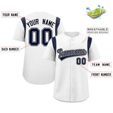 Custom Classic Style Full Button Authentic Baseball Jersey Personalized Big Size