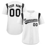 Custom Classic Style Full Button Authentic Baseball Jersey Personalized Logo for Men