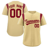Custom Classic Style Full Button Authentic Baseball Jersey Personalized for Adults