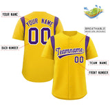 Custom Classic Style Full Button Authentic Baseball Jersey Personalized Logo for Men