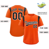Custom Classic Style Full Button Authentic Baseball Jersey Personalized Big Size
