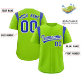 Custom Classic Style Full Button Authentic Baseball Jersey Personalized for Adults