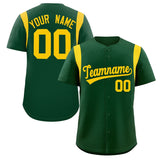 Custom Classic Style Full Button Authentic Baseball Jersey Personalized Name Number