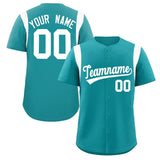 Custom Classic Style Full Button Authentic Baseball Jersey Personalized  Logo