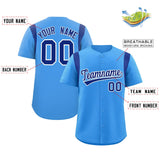 Custom Classic Style Full Button Authentic Baseball Jersey Personalized Logo for Men