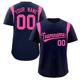 Custom Classic Style Full Button Authentic Baseball Jersey Personalized Name Number