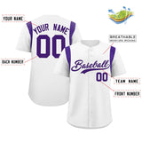 Custom Classic Style Full Button Authentic Personalized Your Style Baseball Jersey
