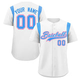 Custom Classic Style Full Button Authentic Personalized Logo Baseball Jersey
