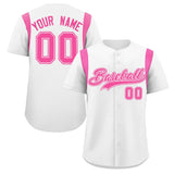 Custom Classic Style Full Button Authentic Personalized Name Number Baseball Jersey