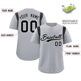 Custom Classic Style Full Button Authentic Personalized Big Size Baseball Jersey