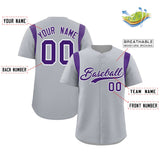 Custom Classic Style Full Button Authentic Personalized for Adults Baseball Jersey