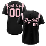 Custom Classic Style Full Button Authentic Personalized Name Number Baseball Jersey