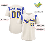 Custom Classic Style Full Button Authentic Personalized for Adults Baseball Jersey