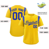 Custom Classic Style Full Button Authentic Personalized Logo Baseball Jersey
