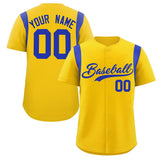 Custom Classic Style Full Button Authentic Personalized Logo Baseball Jersey