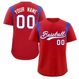 Custom Classic Style Full Button Authentic Personalized Logo Baseball Jersey