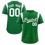Custom Classic Style Full Button Authentic Personalized Logo Baseball Jersey