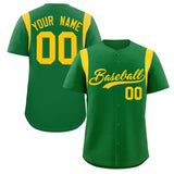 Custom Classic Style Full Button Authentic Personalized Name Number Baseball Jersey