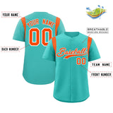 Custom Classic Style Full Button Authentic Personalized Name Number Baseball Jersey