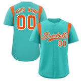 Custom Classic Style Full Button Authentic Personalized Name Number Baseball Jersey