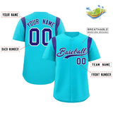 Custom Classic Style Full Button Authentic Personalized Logo for Men Baseball Jersey
