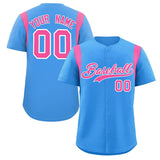Custom Classic Style Full Button Authentic Personalized Big Size Baseball Jersey