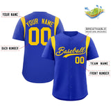 Custom Classic Style Full Button Authentic Personalized Logo Baseball Jersey