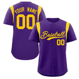 Custom Classic Style Full Button Authentic Personalized Your Style Baseball Jersey