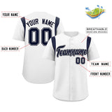 Custom Classic Style Full Button Authentic Baseball Jersey Personalized Logo and Number