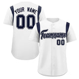 Custom Classic Style Full Button Authentic Baseball Jersey Personalized Logo and Number