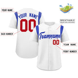 Custom Classic Style Full Button Authentic Baseball Jersey Personalized Name/Number