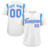 Custom Classic Style Full Button Authentic Baseball Jersey Personalized Name/Numberfor Men