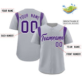 Custom Classic Style Full Button Authentic Baseball Jersey Personalized Name/Number