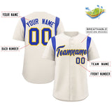 Custom Classic Style Full Button Authentic Baseball Jersey Personalized Name/Number
