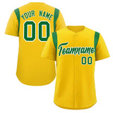 Custom Classic Style Full Button Authentic Baseball Jersey Personalized Name Big Size