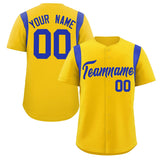Custom Classic Style Full Button Authentic Baseball Jersey Personalized Name/Numberfor Men