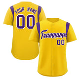 Custom Classic Style Full Button Authentic Baseball Jersey Personalized Logo for Adult