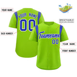 Custom Classic Style Full Button Authentic Baseball Jersey Personalized Name/Number