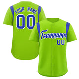 Custom Classic Style Full Button Authentic Baseball Jersey Personalized Name/Number
